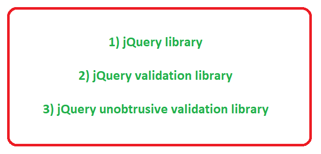 order of libraries